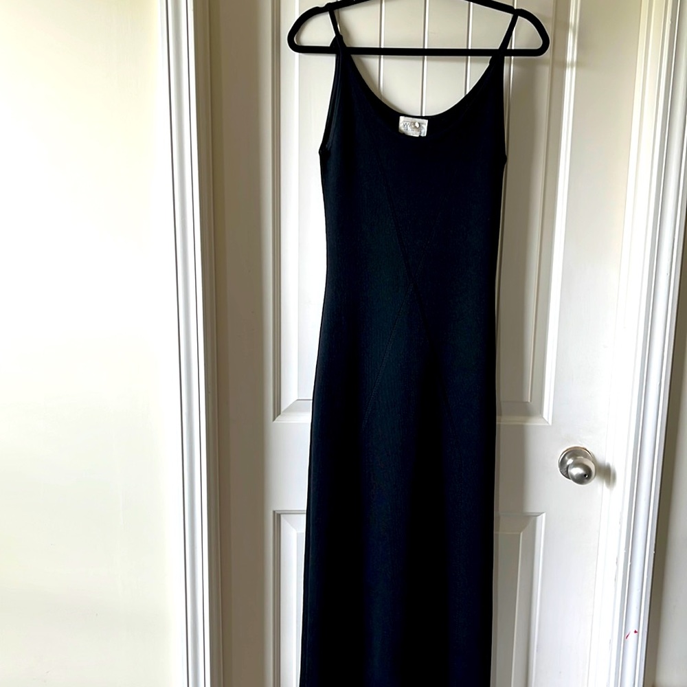 Willi Smith vintage black dress